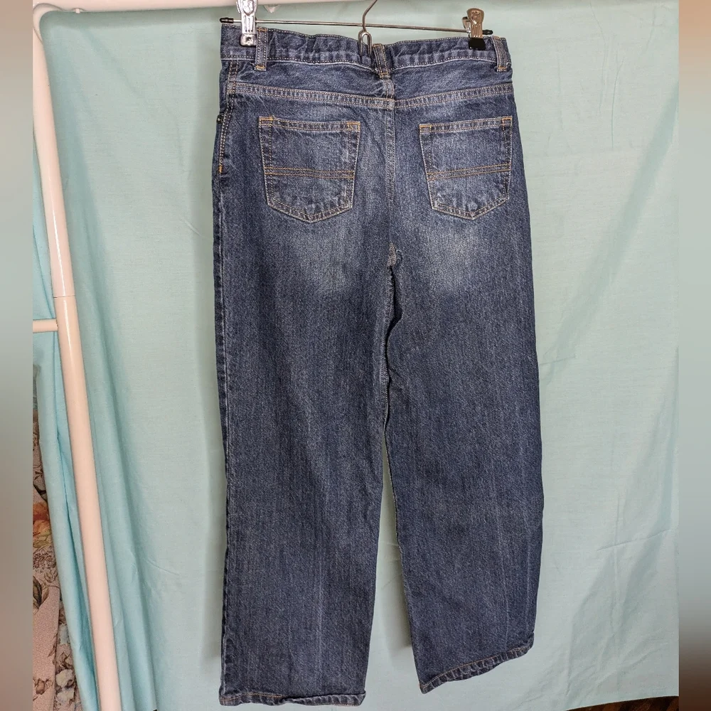 OshKosh B'gosh 8 Husky boys denim blue jeans back-to-school